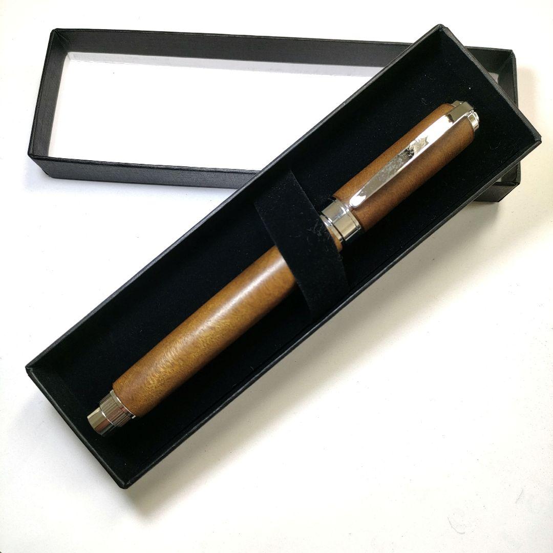 【マーブルウッド（黄金樟）】グラデュエイト万年筆《訳あり》