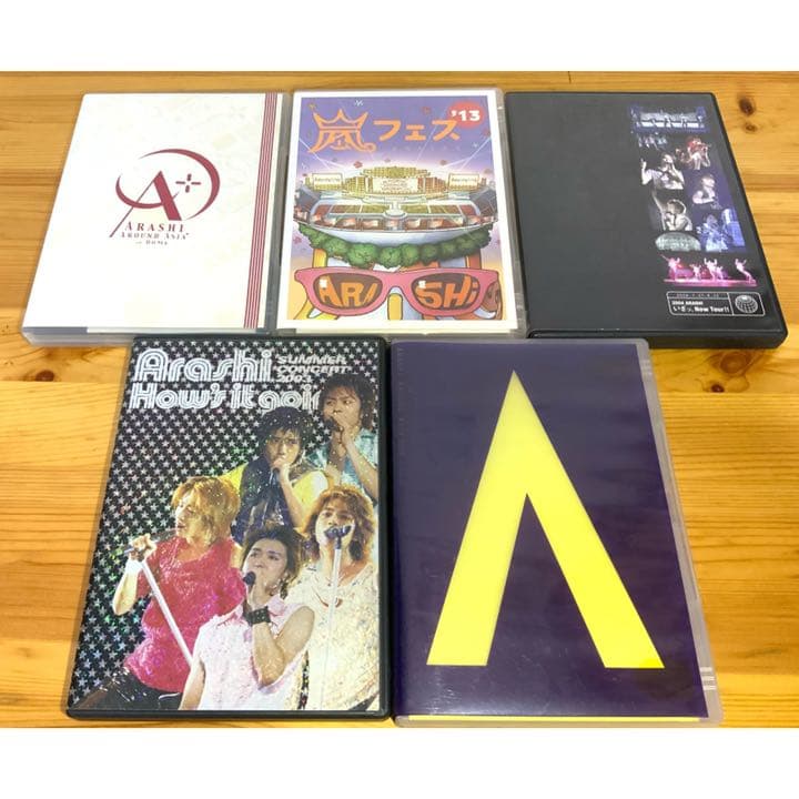 嵐LIVE DVD(セット売り) 嵐 - 嵐 LIVE DVD 6枚セット 嵐 LIVE DVD Blu-