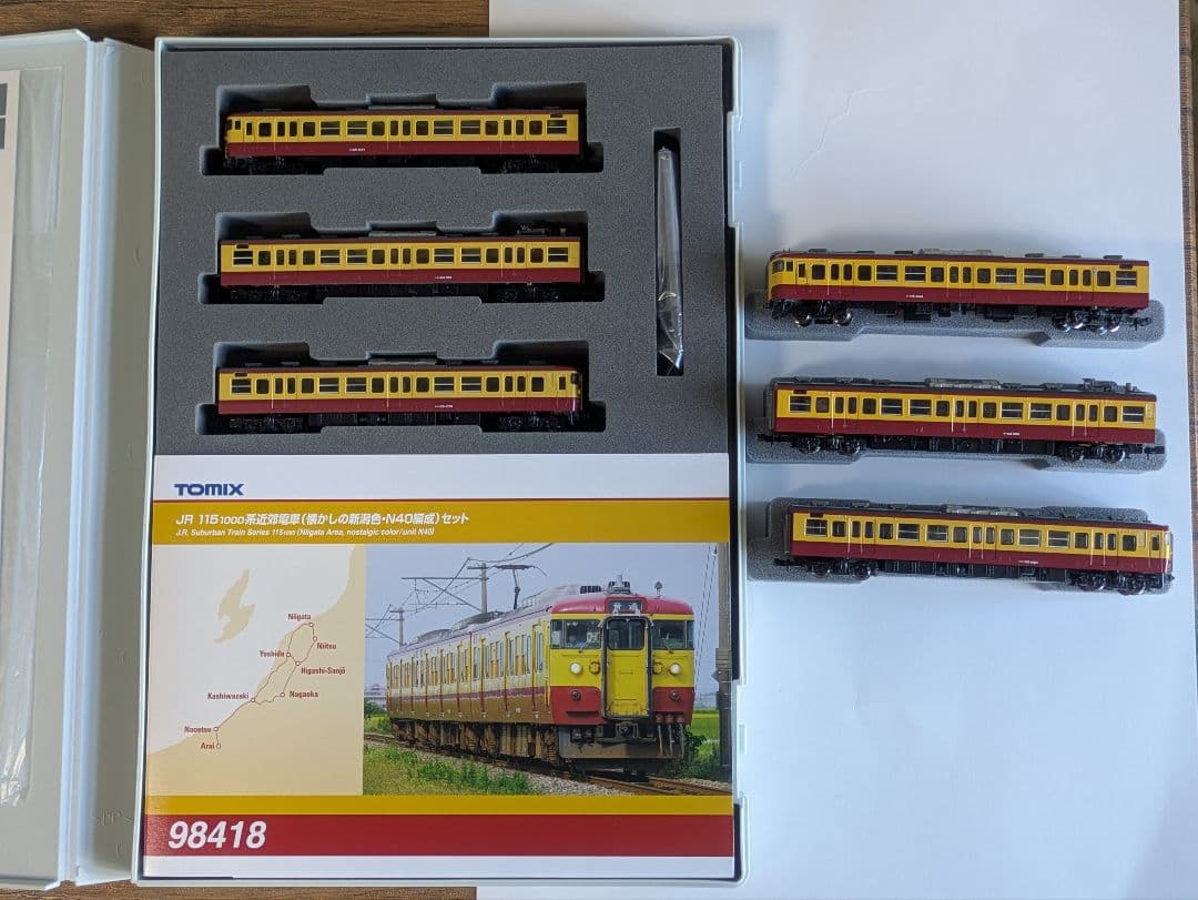 TOMIX JR 115系 Nゲージ 98418 +98257 セット 鉄道模型