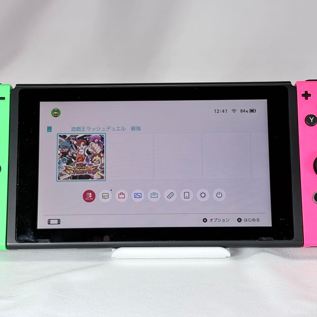 【液晶美品】Nintendo Switch 本体のみ 未対策機 2017年製