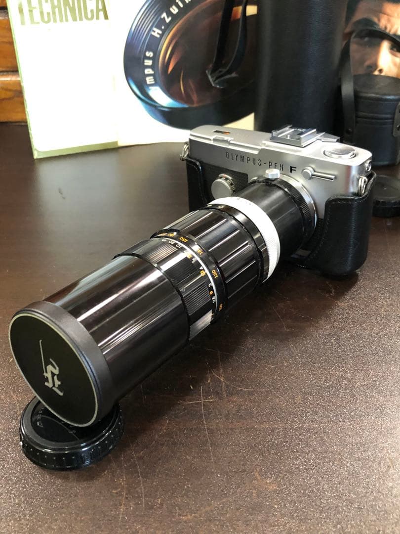 OLYMPUS PEN F Tフィルムカメラセット説明書、カタログなど付き