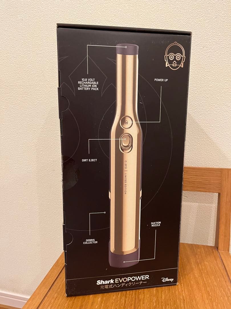 star wars シャーク 掃除機 Shark ハンディクリーナー エヴォパワーW30