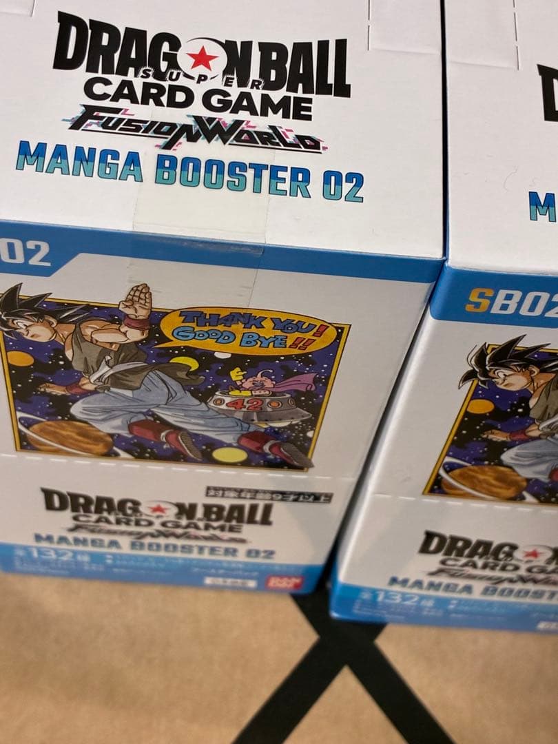マンガブースター02 テープ付き　新品未開封　3ボックス