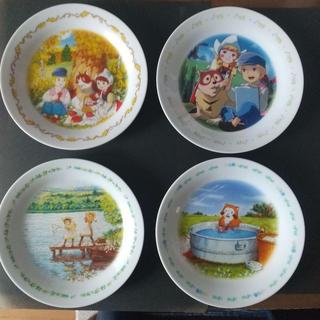 非売品 フランダースの犬☆セブン絵皿4点セット - メルカリ