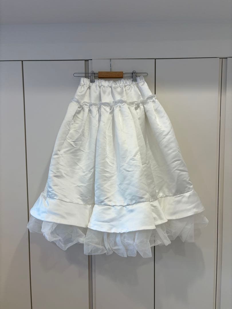 comme des garcons サテン スカート