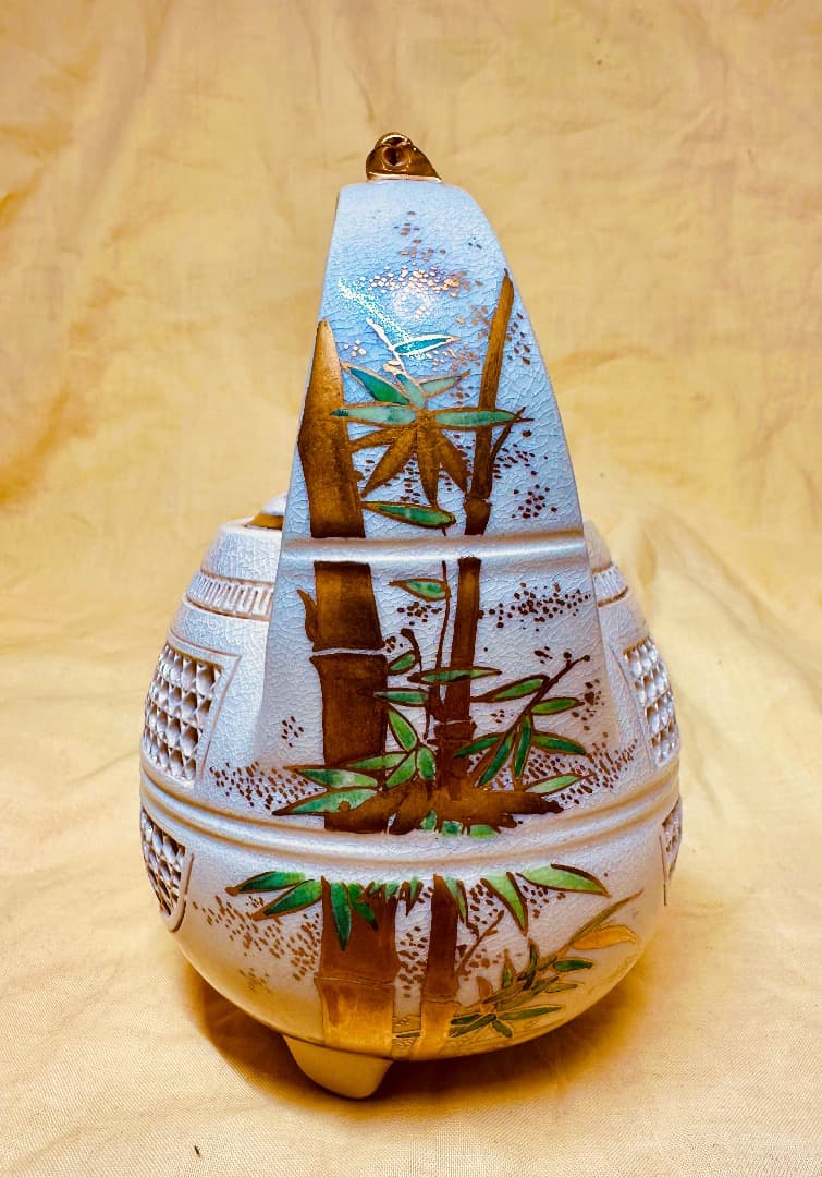 薩摩・透かし香炉 ・錦江陶芸・箱付き 2025年最新】白薩摩 香炉の人気