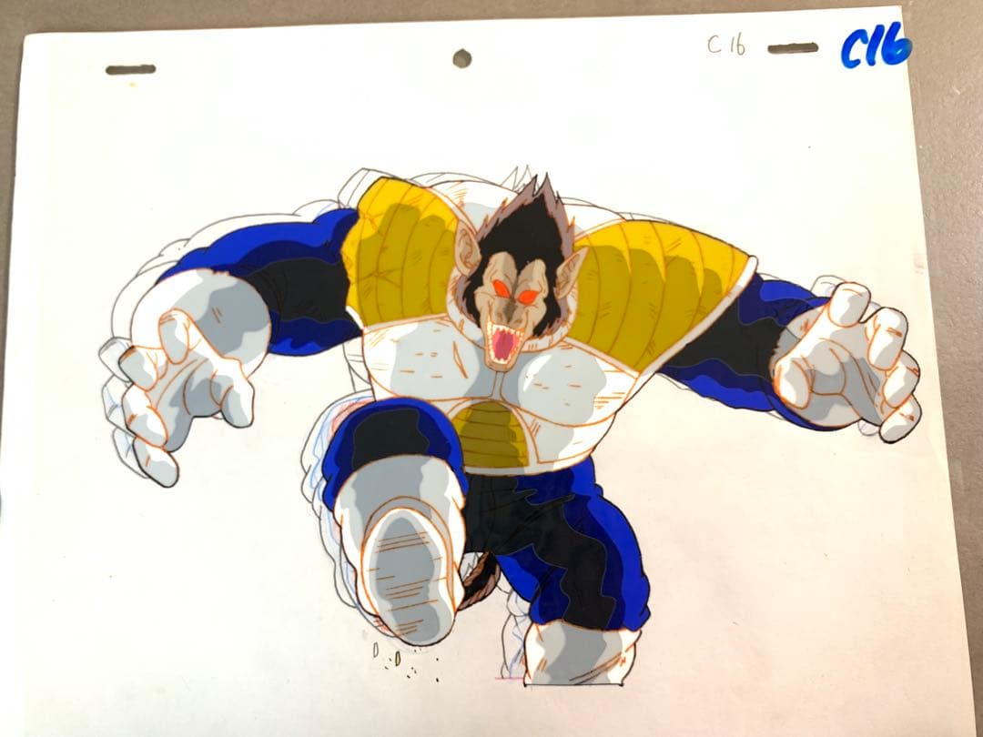 希少)1980年代の初代ドラゴンボールセル画原画オリジナル
