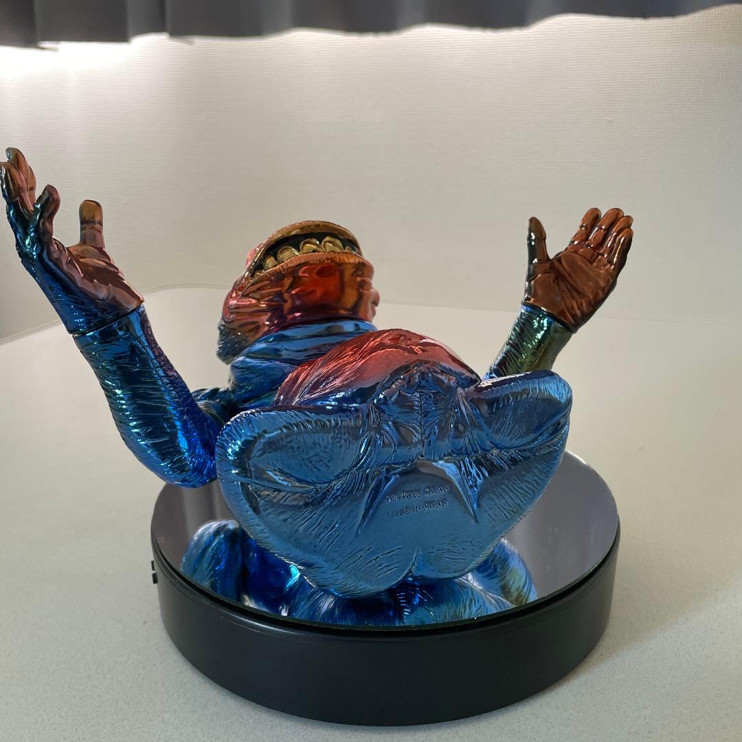 テケテケkudan特注カラー「明鏡止水」メタリックソフビ学校の怪談