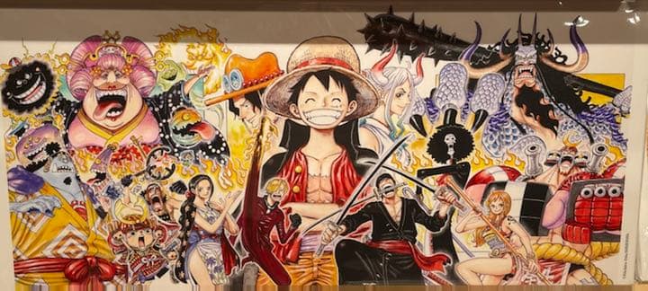 one piece ワンピース フルカラーbigアートボード 1000話 ワンピース
