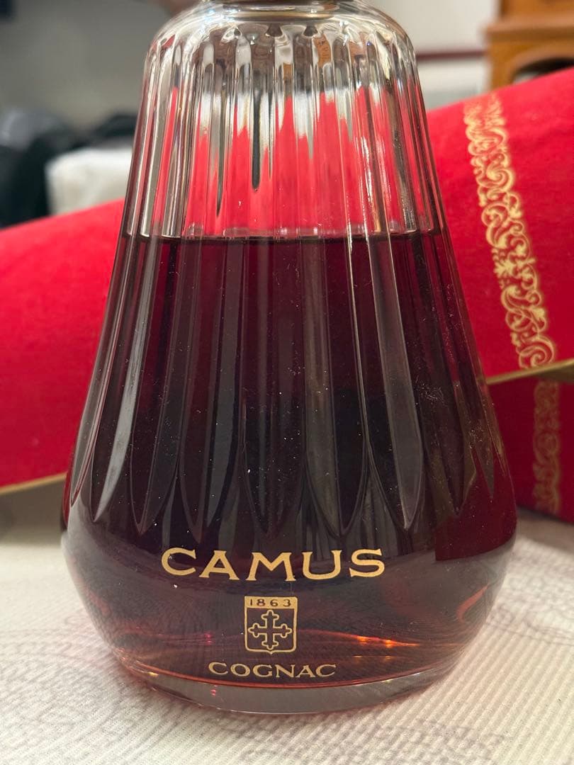 未開封】CAMUS コニャック 古酒 レッドボックス コレクション品