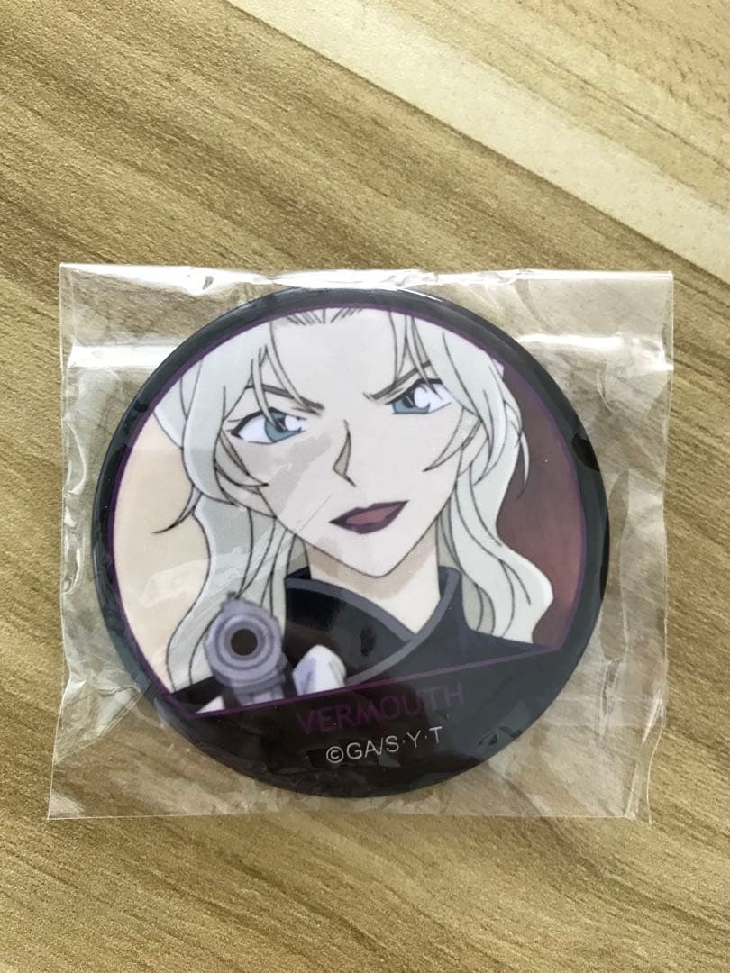 ベルモット 缶バッジ fan's selection 名探偵コナン 希少 名探偵コナン