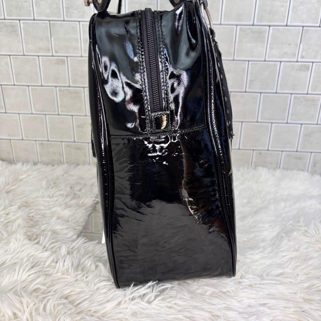 ZOOO deux mille ドゥミル エナメルハンドバッグ ✨超美品✨