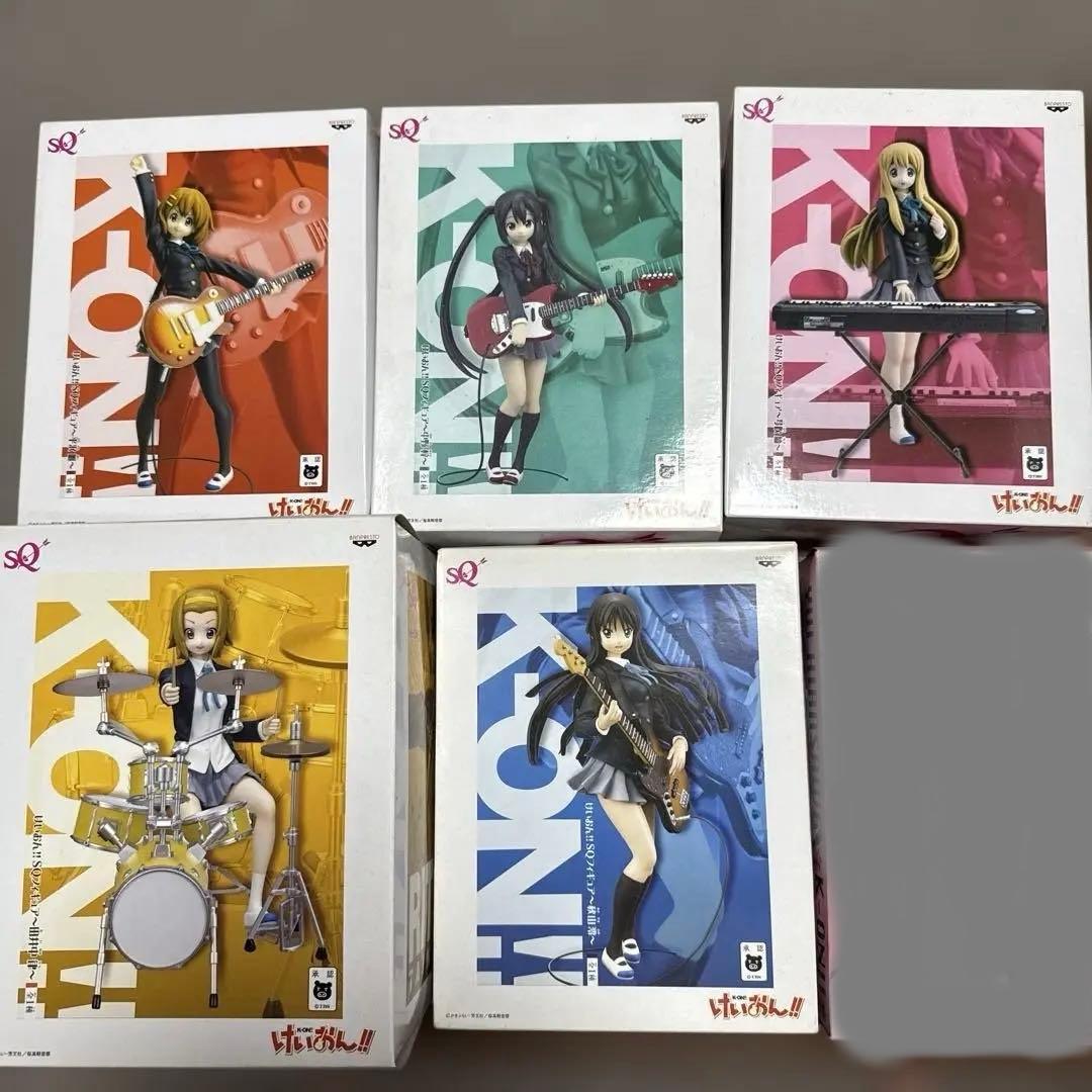 けいおん! SQフィギュア 5体セット