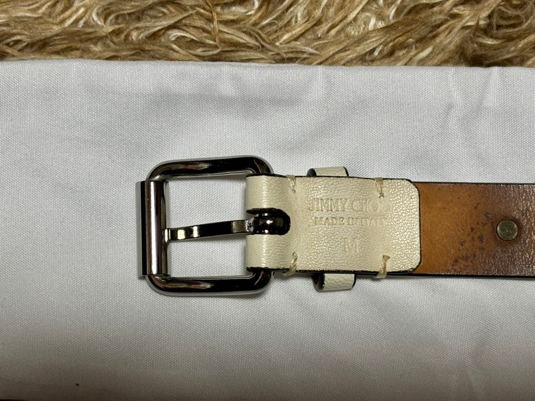 1111　jimmychoo ブレスレット　白　赤　2つセット