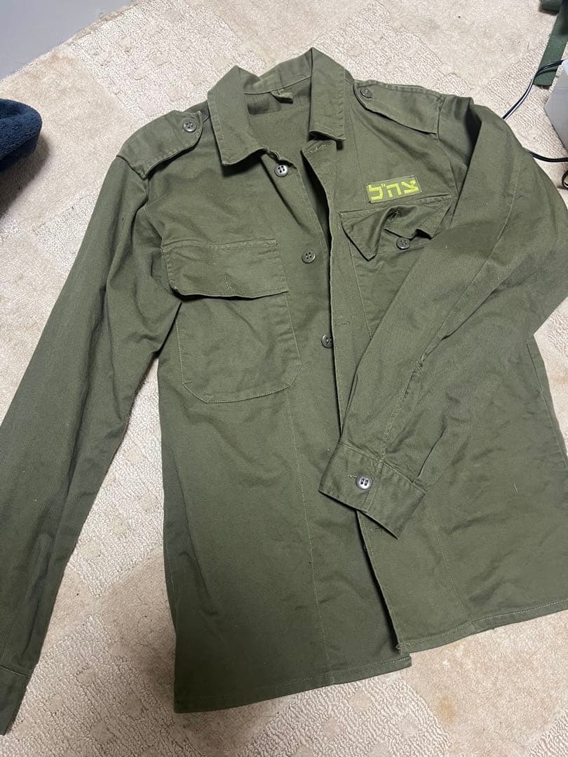 イスラエル軍　戦闘服上下　野球帽　ゴラニ旅団肩賞セット イスラエル軍 戦闘服上下 野球帽 ゴラニ旅団肩賞セット イスラエル軍