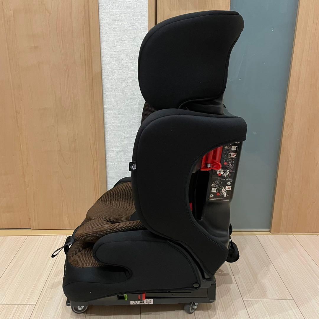 Smart Angel チャイルドシート ブラウン ハーネスジュニアFIX-BR
