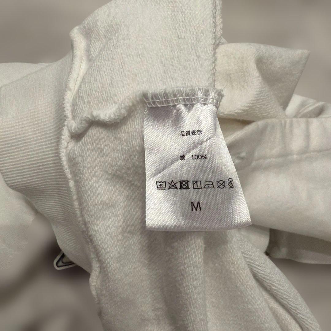 treasure reboot ジップアップ フーディ パーカー ホワイト 白 - メルカリ