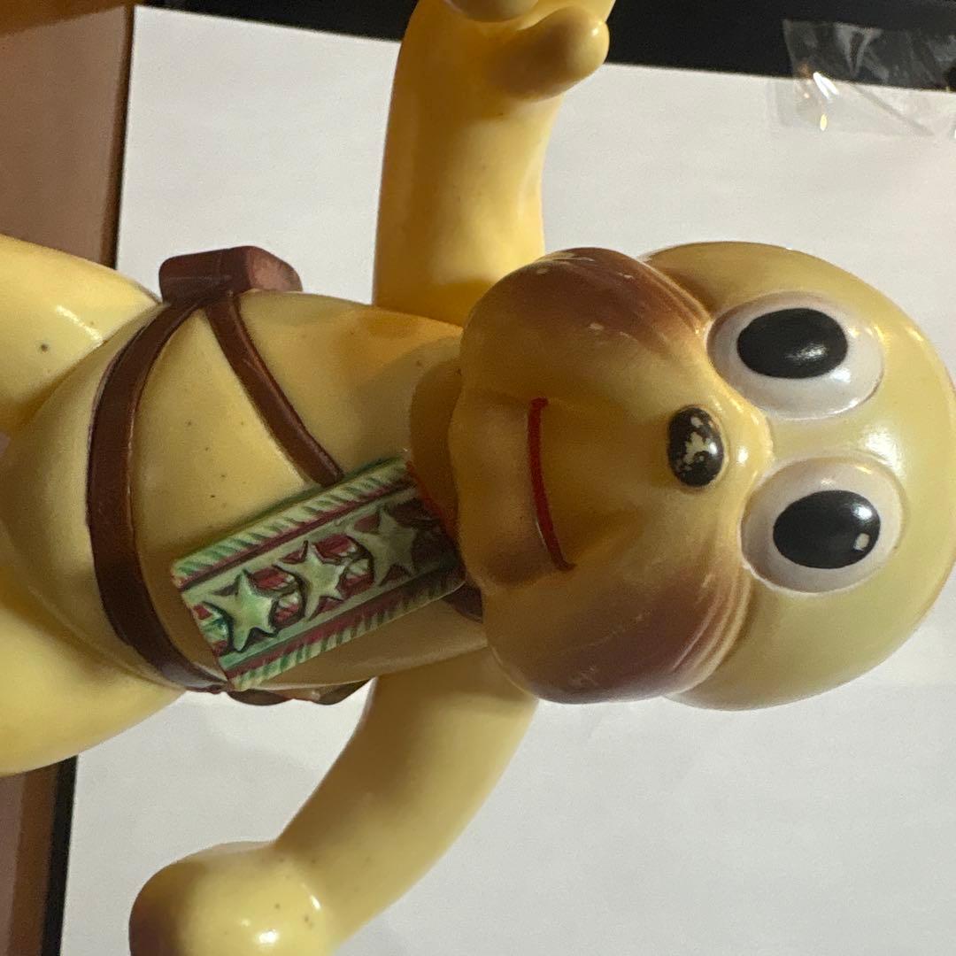 のらくろ ソフビ ⑤ ブル連隊長 難有 マルサンビンテージ　コレクター手放品