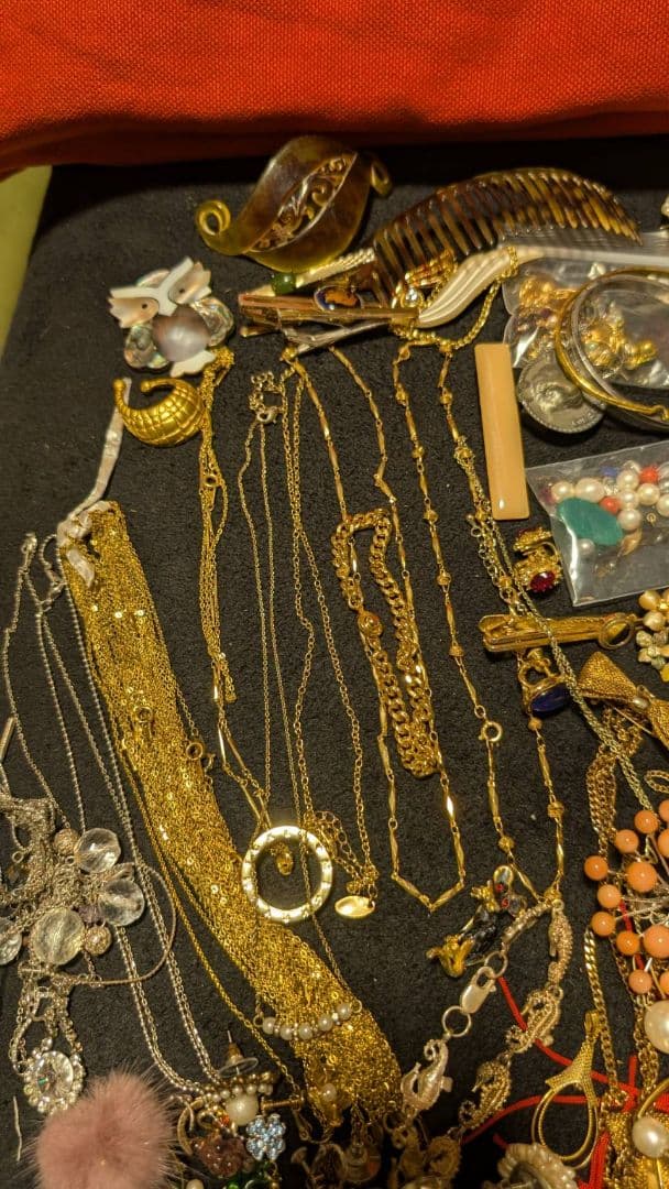 ジュエリーコレクションイミテーションアクセサリー約1.3キロ