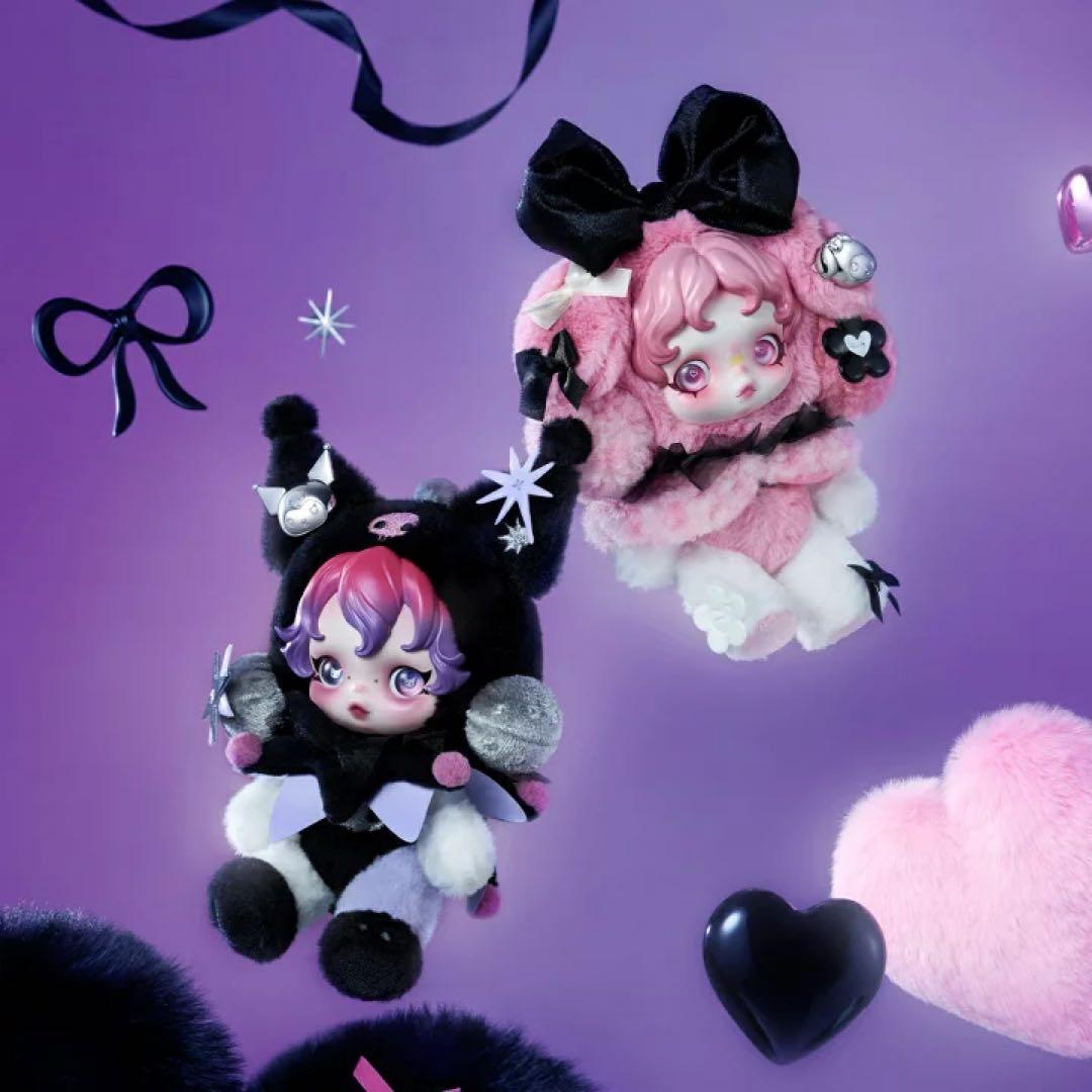 スカルパンダ × サンリオ　クロミ　ぬいぐるみペンダント