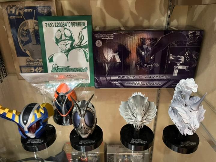 引退品　178個　仮面ライダー　マスクコレクション