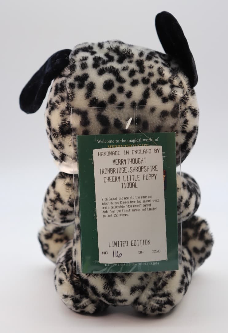 チーキー・リトル・パピィー ボネットを被ったダルメシアンのチーキー