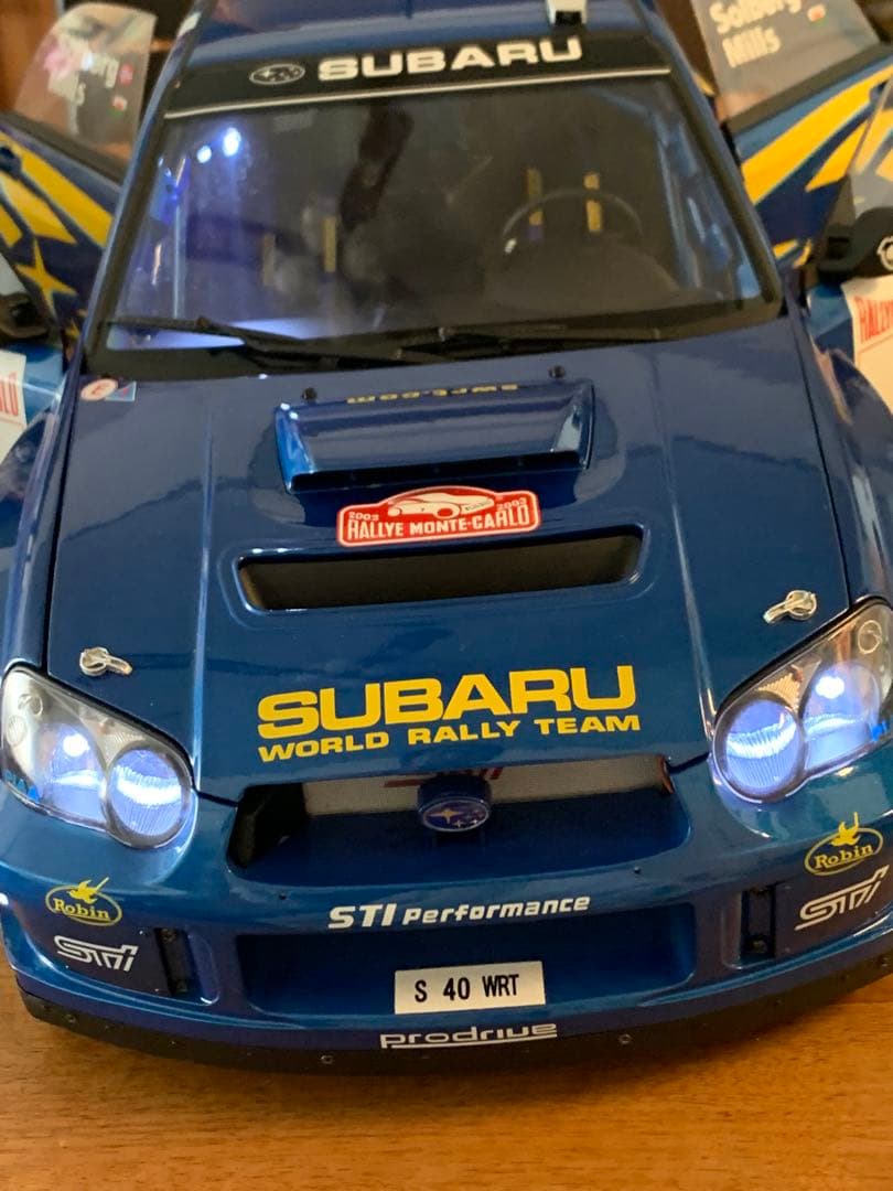 た*か様 アシェット　スバルインプレッサをつくる　完成品　ギミック動作確認済み