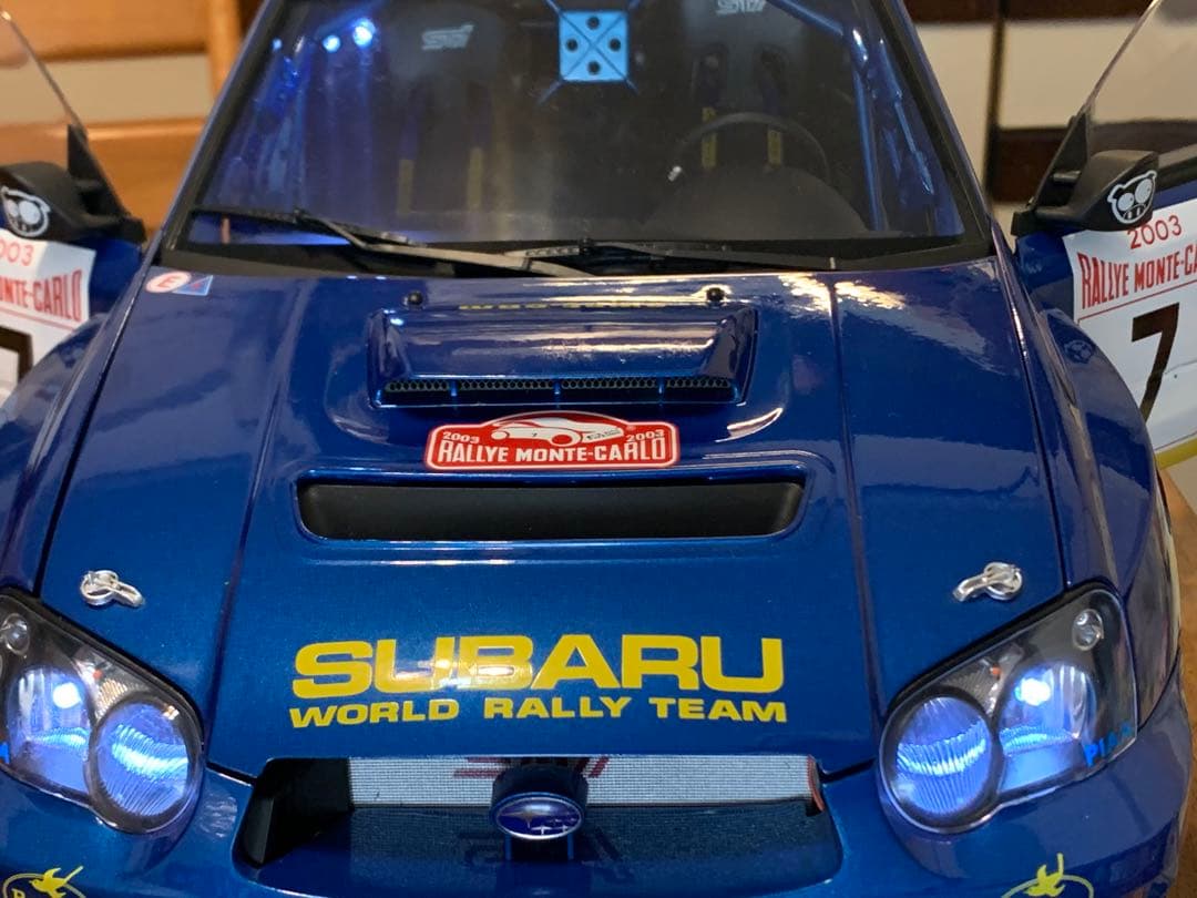 た*か様 アシェット　スバルインプレッサをつくる　完成品　ギミック動作確認済み