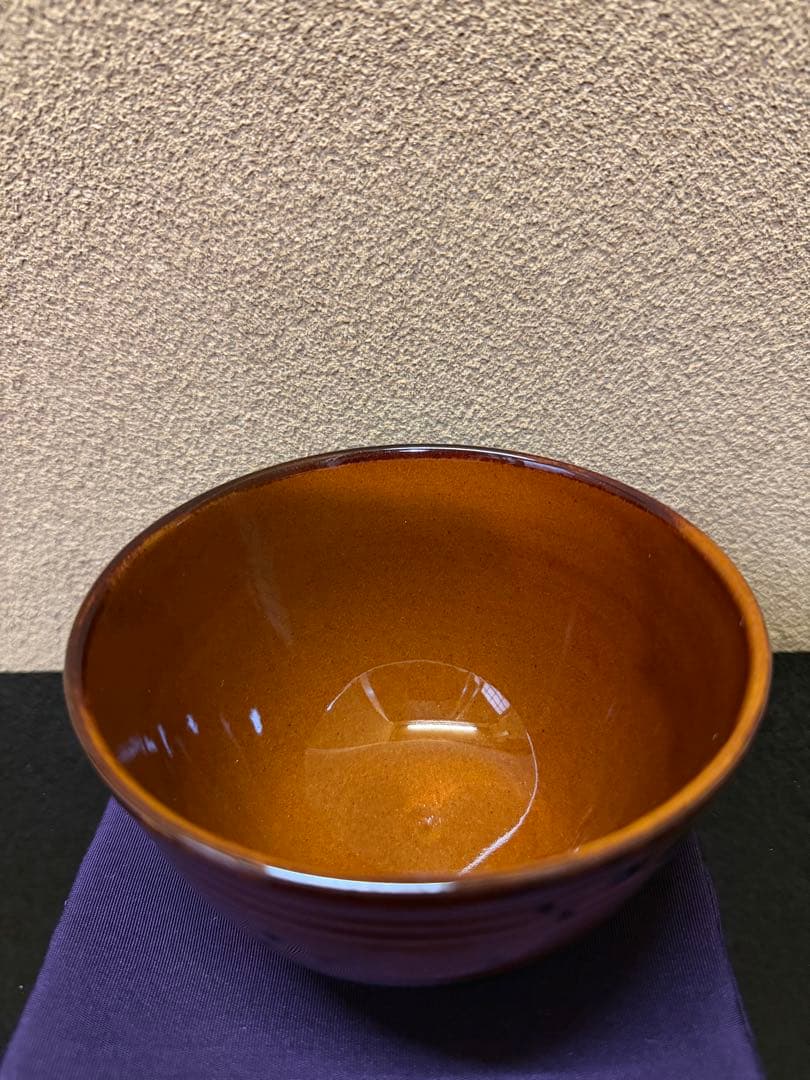 新品未使用】【八事釜 五代 中村道年】赤茶碗 桐箱入 Yahoo