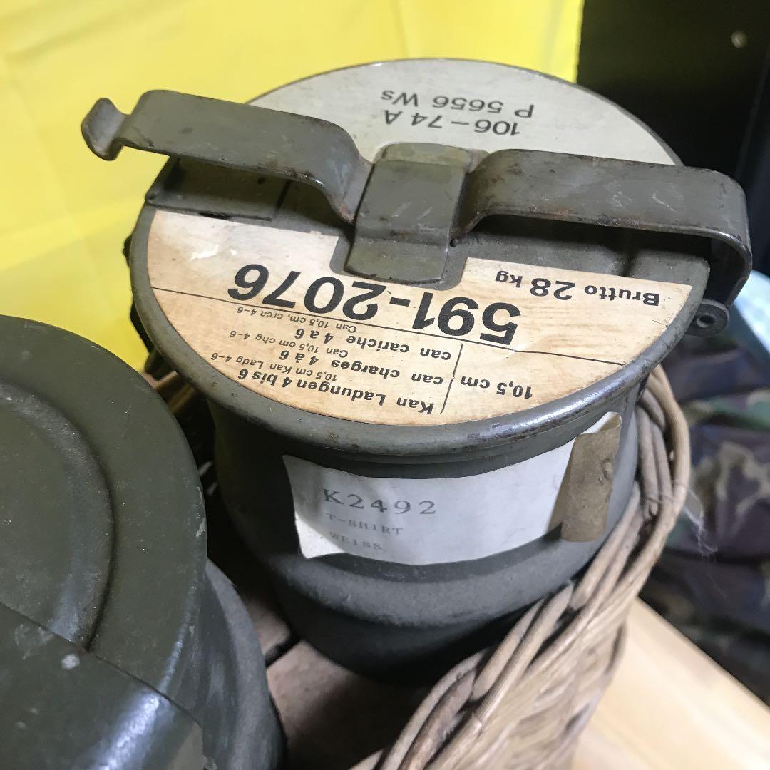 ミリタリー迫撃砲弾ケース ？σ(^_^;)