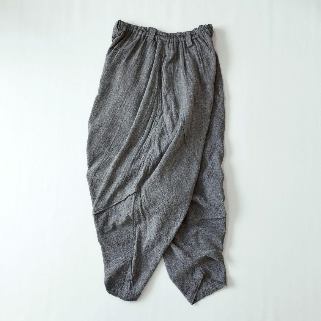 萠 MOYURU✨️サルエルパンツ やわらかコットン