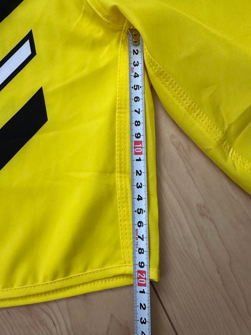 FIED フィジーク用サーフパンツ イエロー ストライプ メンズ