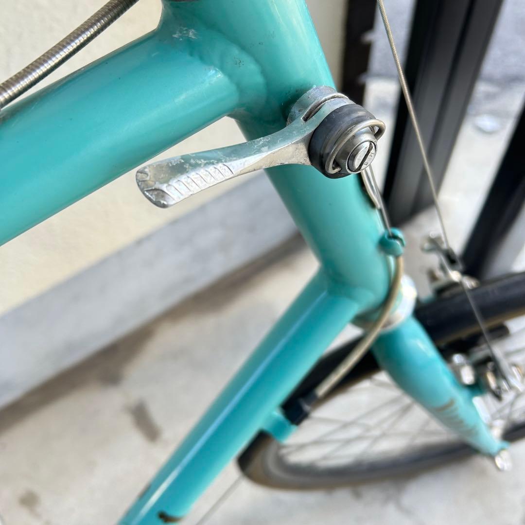 大阪鶴見区直接引取り ビアンキ ミニベロ8 Lepre チェレステ