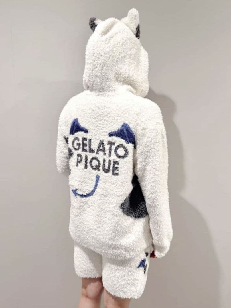 ジェラピケ 完売品✨ジェラートモーモンパーカ＆ハーフパンツセット S-M　新品