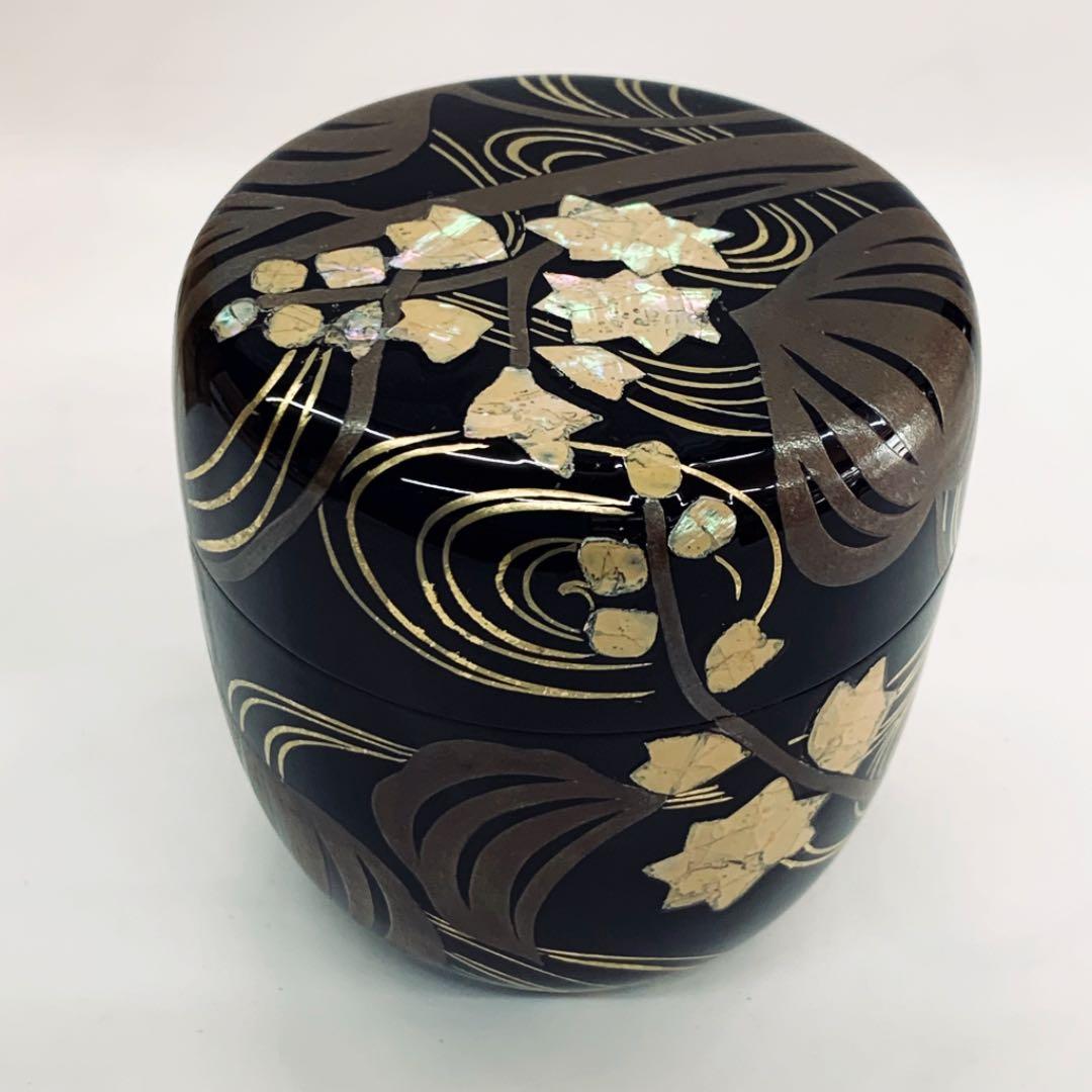 中棗 水葵 蒔絵】田中宗凌 共箱 - メルカリ