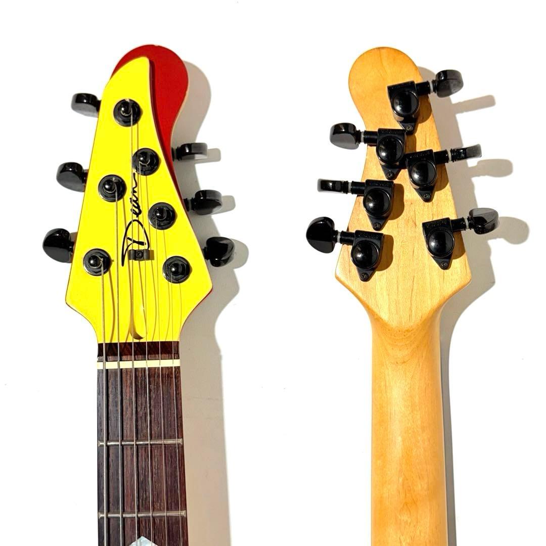 【希少】DEAN TONIC S YELLOW AND RED エレキギター