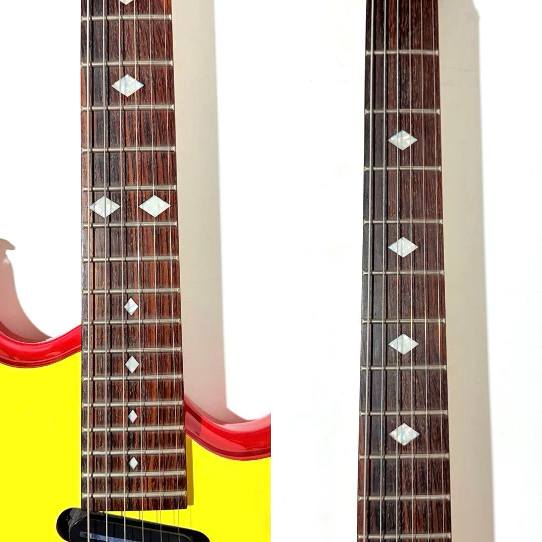 【希少】DEAN TONIC S YELLOW AND RED エレキギター