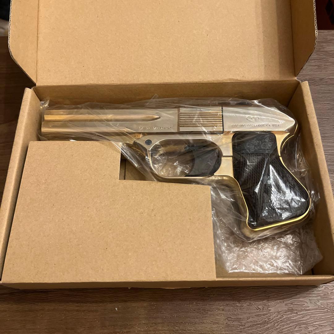 COP357 ロング　ガスガンゴールド木目調ABS樹脂製 マルシン工業製