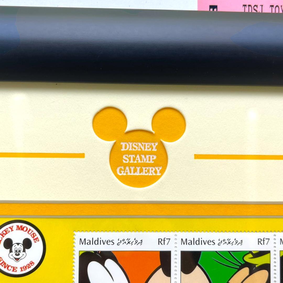世界限定150枚 レア☆グーフィー Goofy☆スタンプアートギャラリー 切手