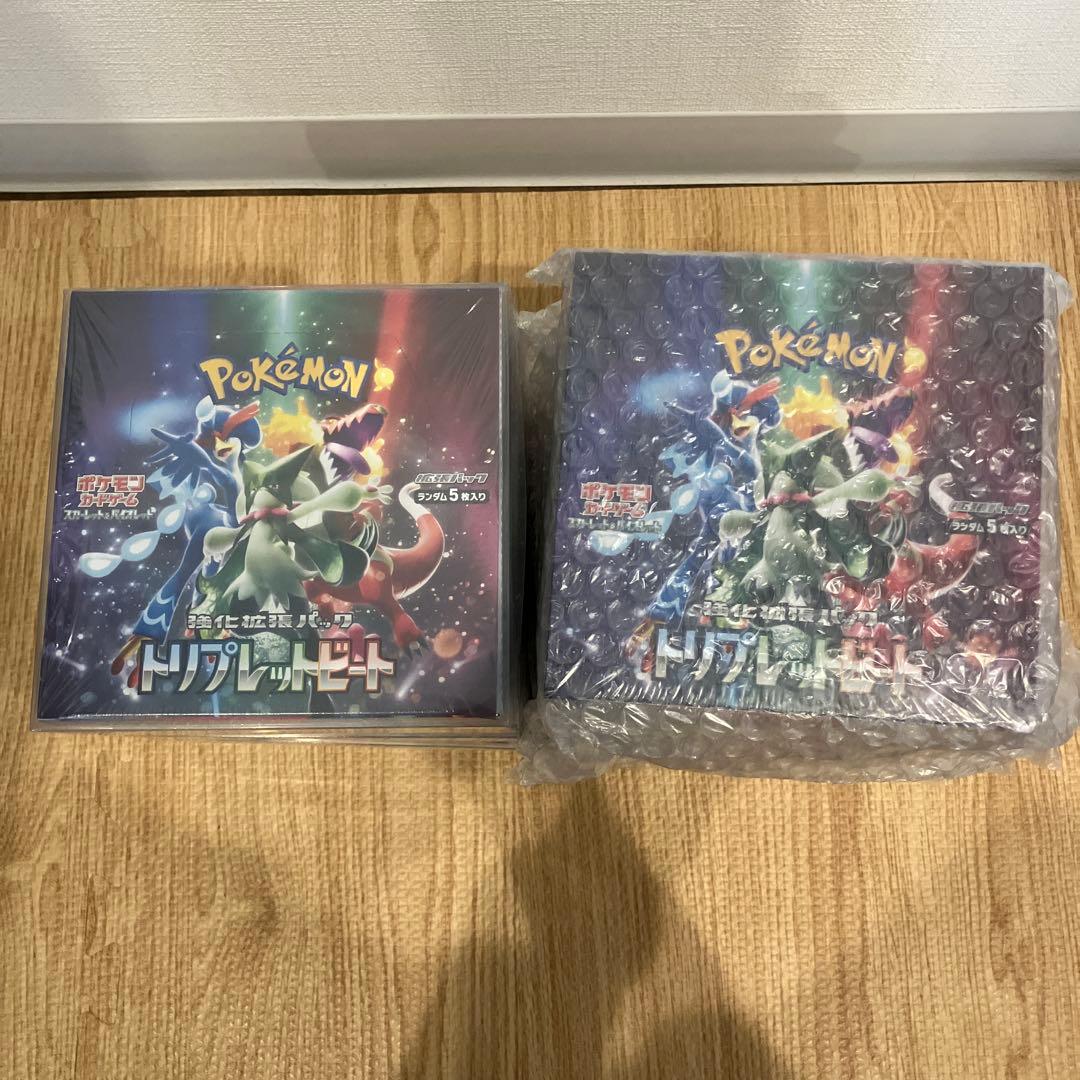 ポケモンカードゲーム　トリプレットビートboxシュリンク付き　10箱