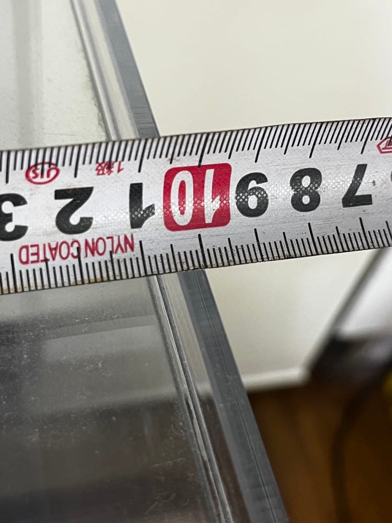 アクリル水槽 上部濾過槽 キャビネット付き 引き取り限定