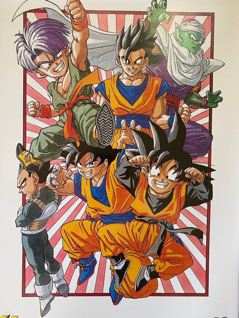 【激レア】額装品　ドラゴンボール　イラスト大F 鳥山明　DRAGONBALL