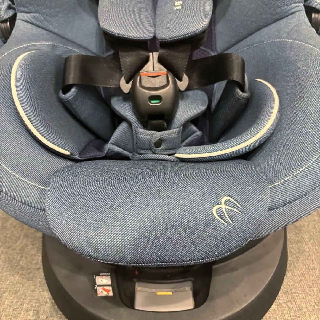 極美品✨ エールベベ クルット6i プレミアム エアリー デニム 付属品完