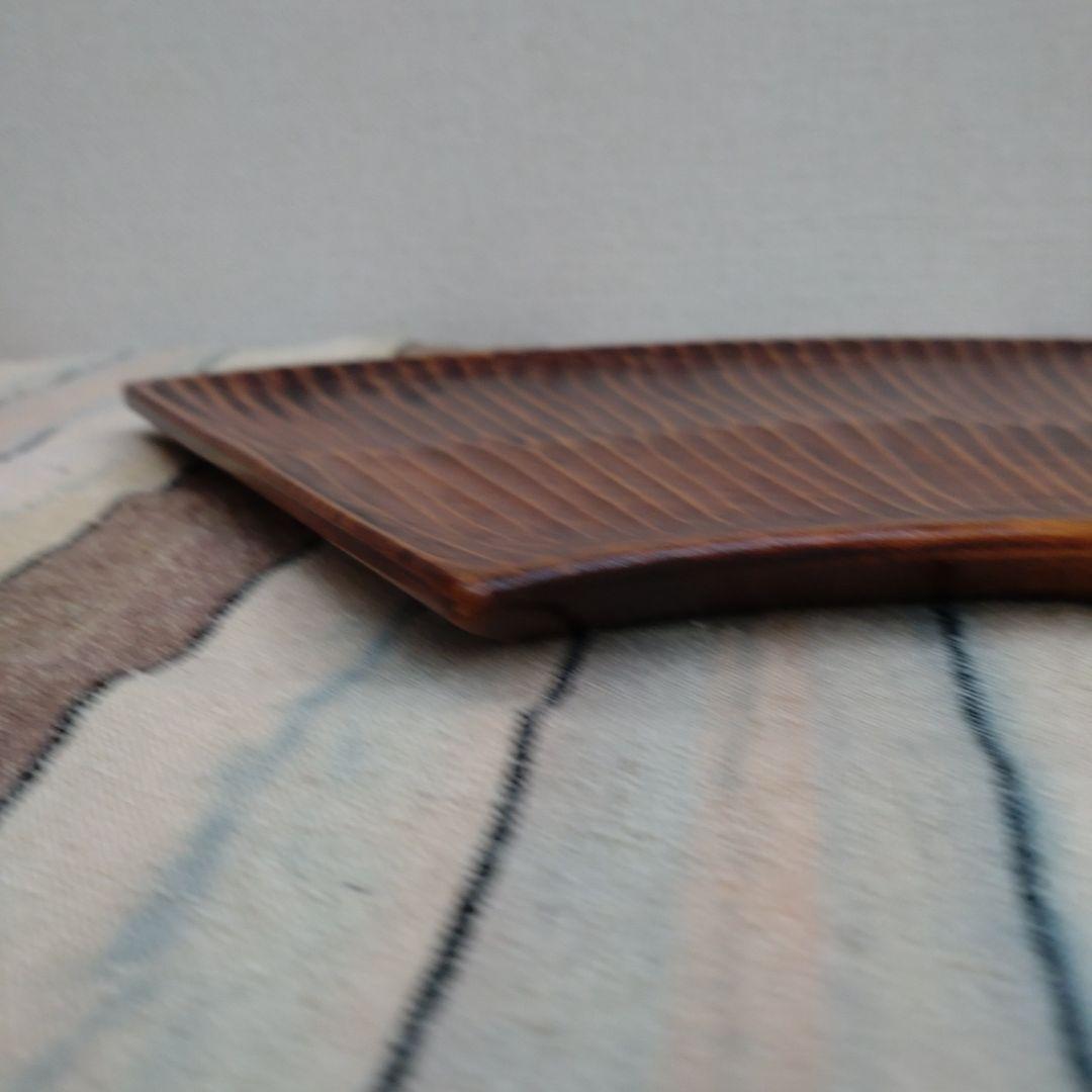 ビンテージ藤原盆　扇面　茶道菓子盆