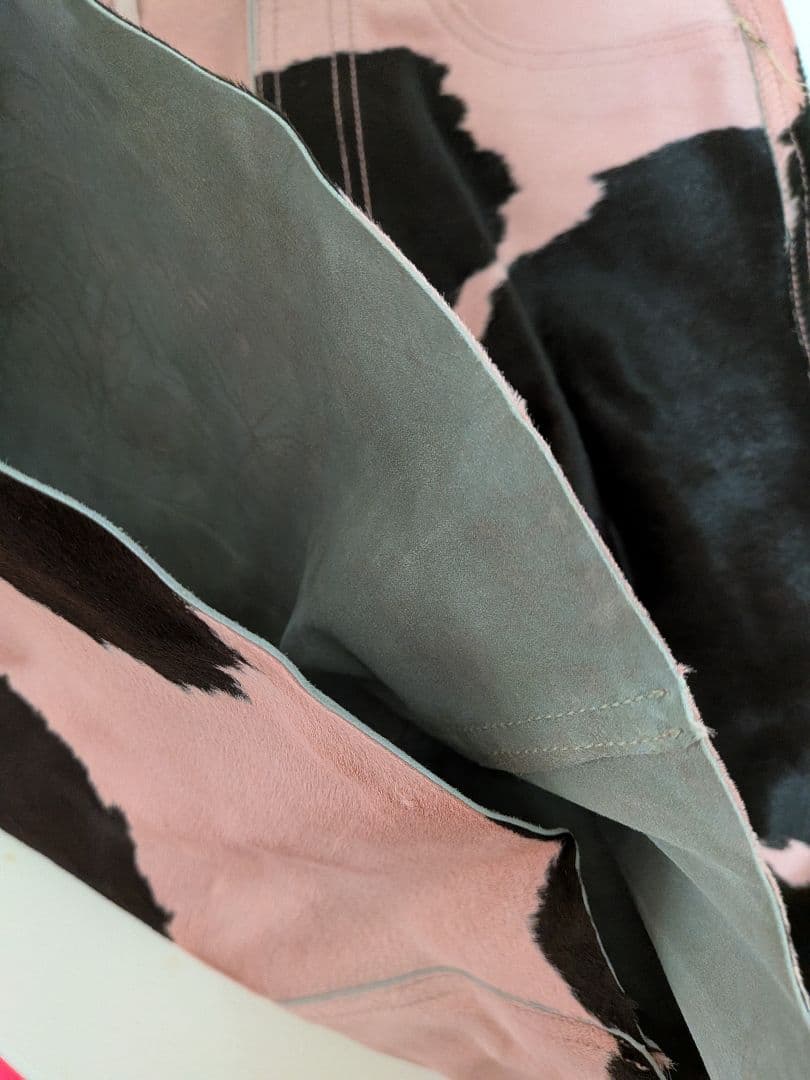 【未使用品】FENDI ハラコ　カウプリント 　スカート　40