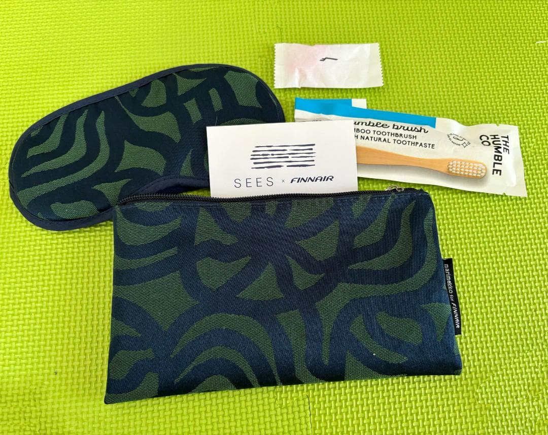 フィンエアーは昨年、アメニティキットをリニューアルしました