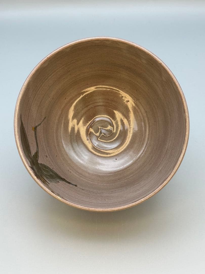 茶道具 茶碗 田中寿宝 乾山写鶴