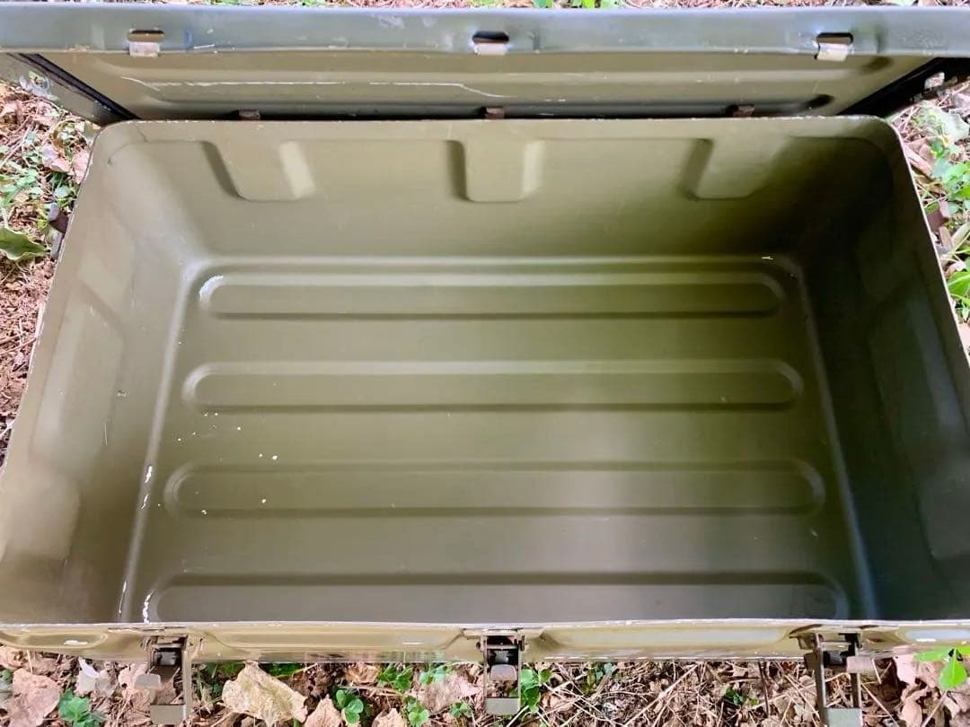 ミリタリー アルミコンテナ 米軍 払下げ 放出品 美品 アウトドア 車載 USA