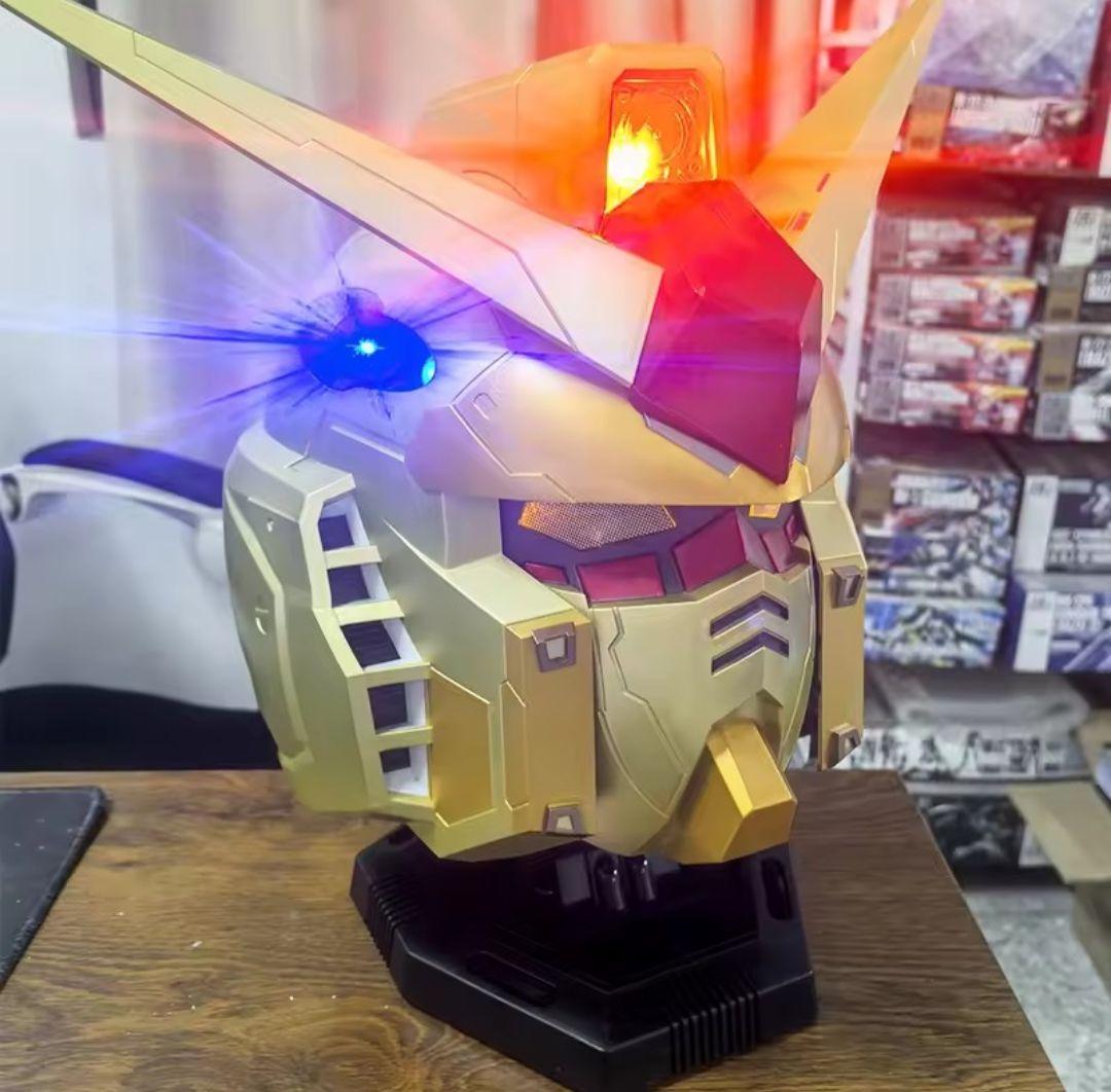 機動戦士ガンダムガンダムRX-78-2ヘルメットアクションゴールド