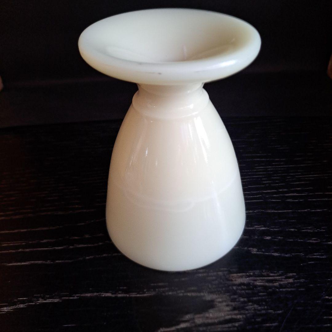 ウラン硝子 乳白 マッキータンブラー USA ファイヤーキング社 1930年